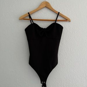 Small Black Express Body Contour High Compression Bodysuit